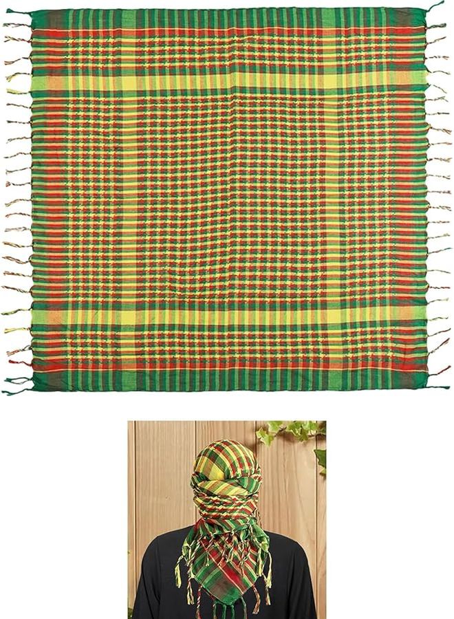 Multipurpose Scarf Wrap Shemagh Thin Polyester For Travel Outdoor Daily Use Color 100 - Image 3