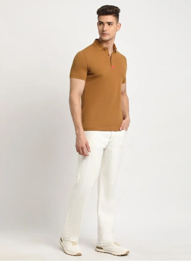THE BEAR HOUSE Men's Polo Shirt for Casual & Semi-Formal Wear | Classic Collar Neck T-Shirt | Comfortable, Stylish & Versatile for Office, Travel, Outings & Everyday Use