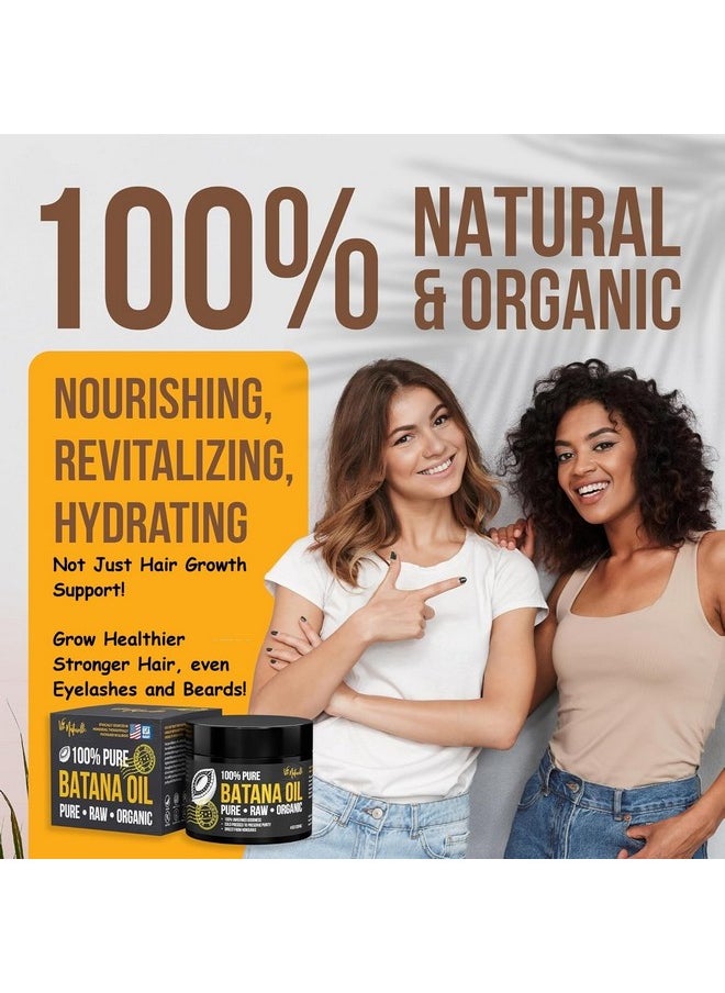 Vie Naturelle Vie Naturelle 100% Pure Batana Oil for Hair Growth from Honduras - Organic Raw Unrefined - Natural Moisturizer for Skin & Hair - Traditionally Cold-Pressed from Honduran Palm Nut  - Image 5