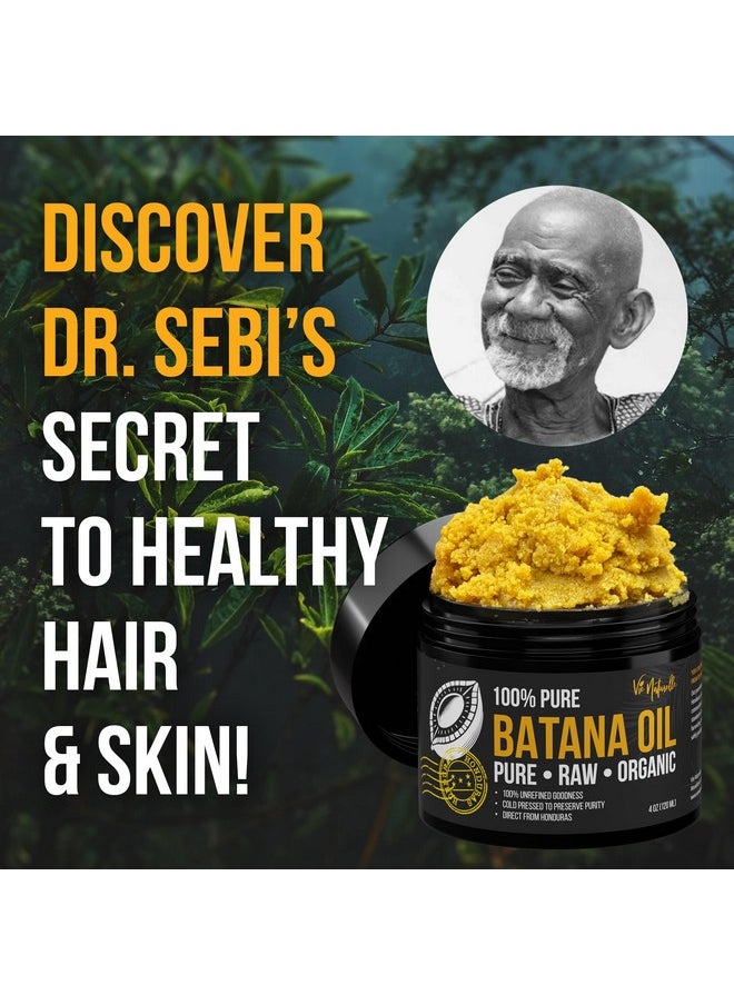 Vie Naturelle Vie Naturelle 100% Pure Batana Oil for Hair Growth from Honduras - Organic Raw Unrefined - Natural Moisturizer for Skin & Hair - Traditionally Cold-Pressed from Honduran Palm Nut  - Image 2