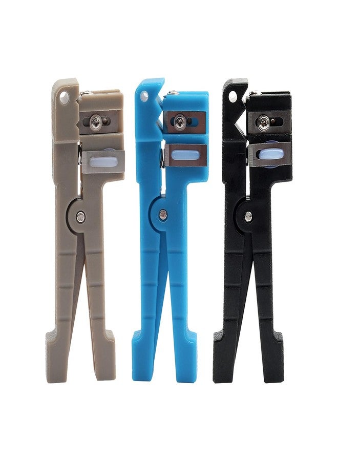 فلاين أداة قطع الألياف الضوئية، 3 قطع من أداة تجريد الكابلات المحورية، أداة قطع الكابلات، أداة تجريد غلاف الألياف الضوئية، أداة تجريد الأنبوب العازل لتجريد الألياف الضوئية البسيطة وكابل الألياف الضوئية - Image 1