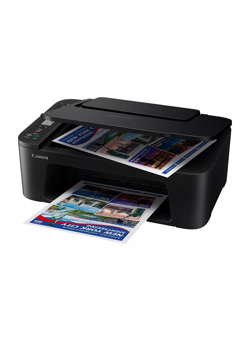 كانون طابعة صور ملونة متعددة الوظائف PIXMA TS3640 لاسلكية، طباعة، نسخ ومسح ضوئي - Image 2