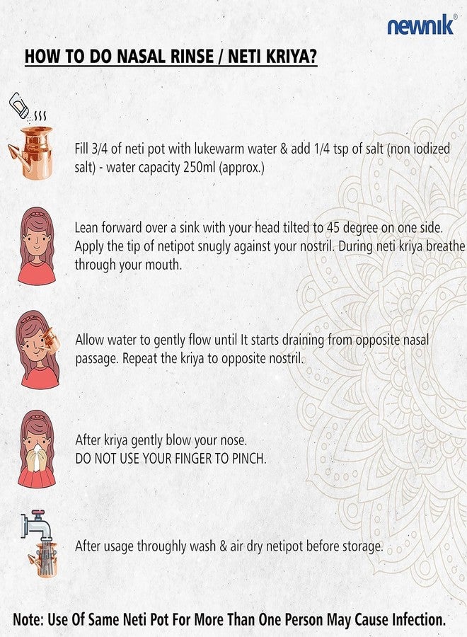 نيونيك وعاء نيونيك نيتي النحاسي العادي (250 مل) - Image 3