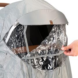 Joolz Rain Cover for Day Day2 Day3  Day Strollers  Windproof Waterproof  Compact Baby Travel Shield for Sun Dust Snow  Rain Protection  Easy to Store Clear  WaterRepellent  Grey - Image 4
