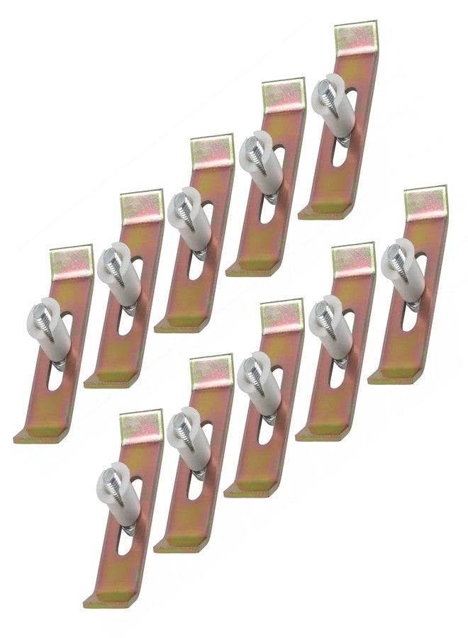 Lonsince Sink Clips 10 Pack Kit,Stainless Steel Undermount Kitchen Sinks Clip,Sink Brackets and Supports,Heavy Duty - Image 1