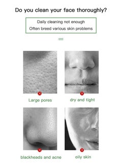 ibcccndc Green Tea Mask Stick for Face,Green tea deep cleanse mask, Green tea mask stick Blackhead Remover  - Image 2