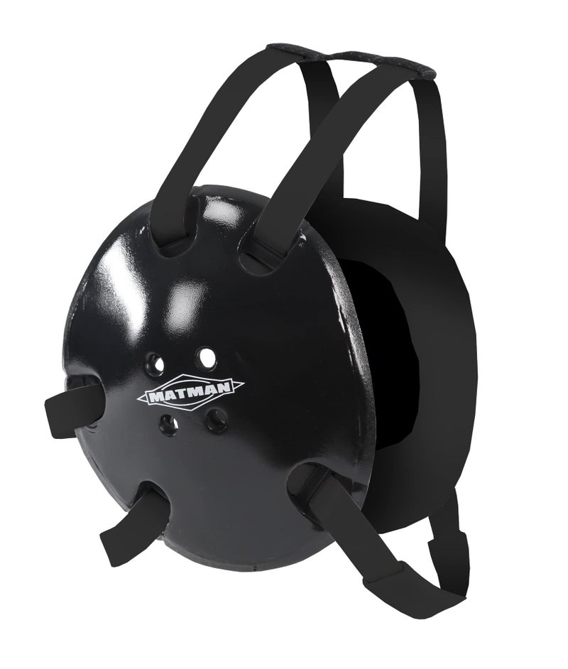 Matman Original Adult Wrestling Headgear – Locked-in Secure Fit, Comfortable Padding & Low-Profile Headgear for Wrestling, BJJ & MMA (Black-Black) - Image 1