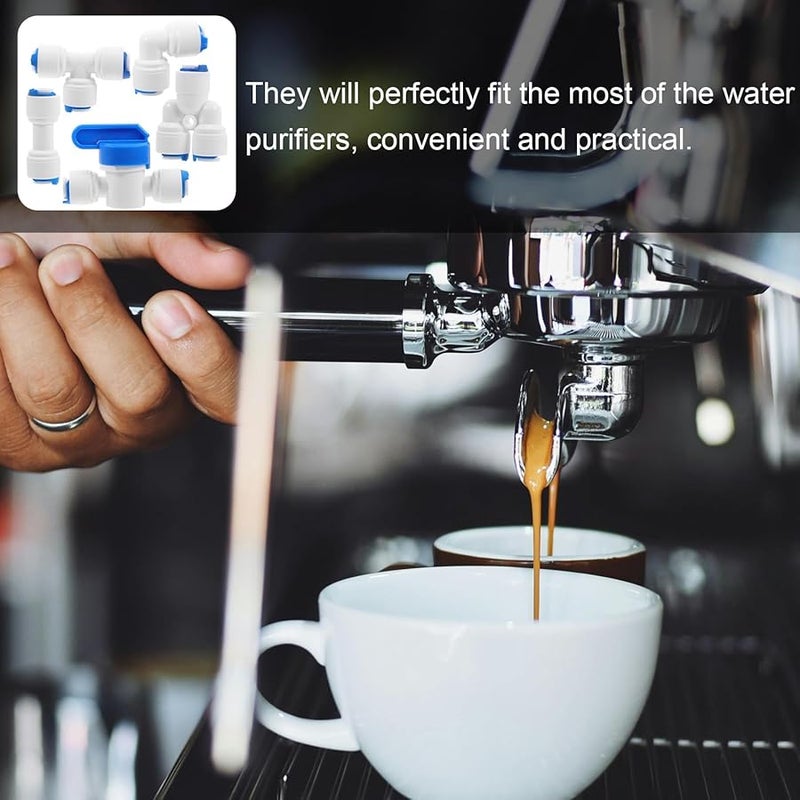10Pcs POM Quick Connect Water Filter Fittings For RO Systems And Ice Maker Tubes - Image 5