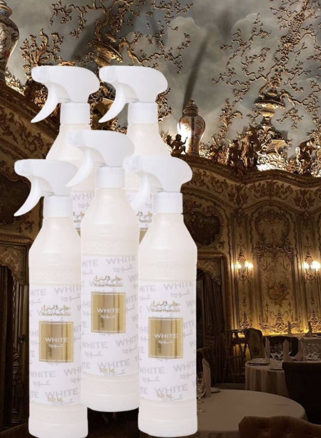 بانافع 5 قطع معطر منزل وايت عود 500مل - Image 1