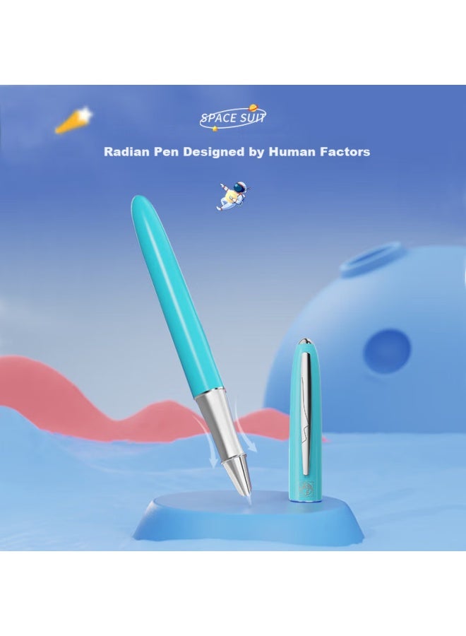Pimio Space Pen Set For Elementary And Middle School Students Graduation Gift Calligraphy Business Office Financial Pen Space Blue - Image 2
