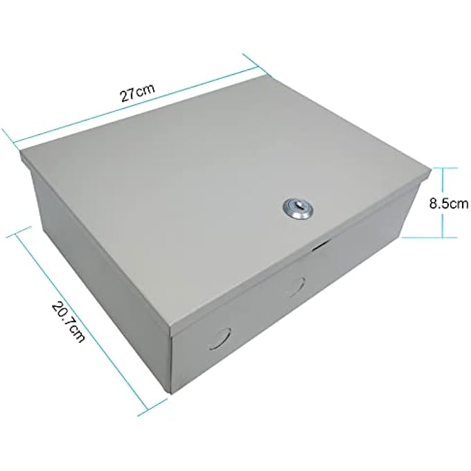 12V 10A CCTV POWER SUPPLY BOX BATTERY BACKUP UPS 9 CHANNEL WITH AC PLUG FOR SURVEILLANCE CAMERA ACCESS CONTROL LED - Image 3