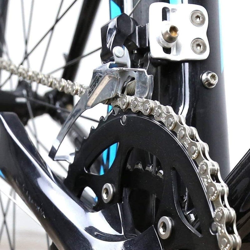 LATERN TOOPRE 6/7/8-Speed Bicycle Chain, 116 Links ​​Steel High Strength Bike Derailleur Chain for 6/7/8-Gear Road Mountain Bicycle (4.9ft) - Image 5