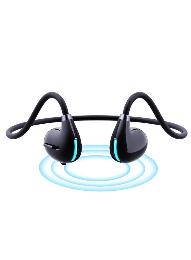 بيتش جوي Peachjoy Open Ear Earbuds Air Conduction Headset bluetooth