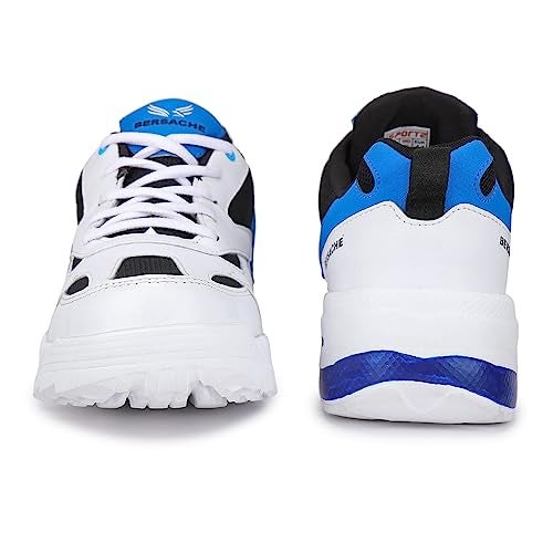 BERSACHE Premium Sports,Gym, Trending, Stylish Running Shoes for Men (White), 7 UK - Image 3