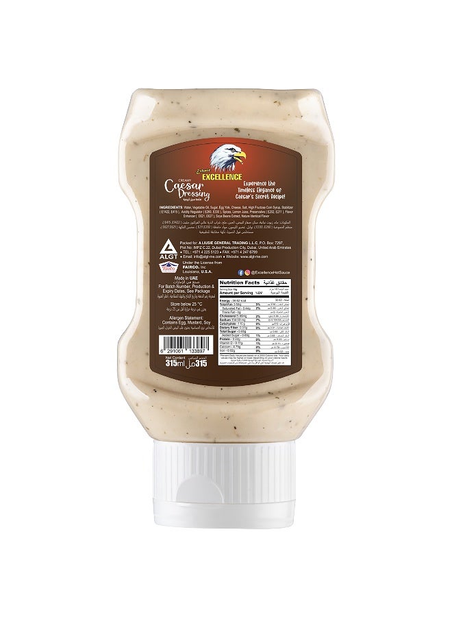 Excellence Caesar Dressing, 315ml - Image 2