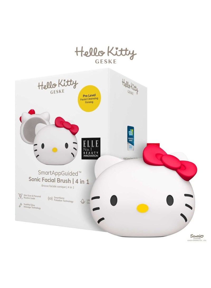 Geske Sonic Facial Brush 4 in 1 Hello Kitty Starlight SmartAppGuided 1unit - Image 4