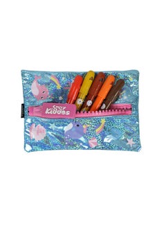 SMILY KIDDOS Smily Kiddos Big Zipper-Narwhale Pencil Case for Kids Boys Girls Best Pencil Pouches for School Kids Girls Boys Big Zipper Pencil Case for Boys Girls Kids Best Return Gifts for School Kids Boys Girls  - Image 3