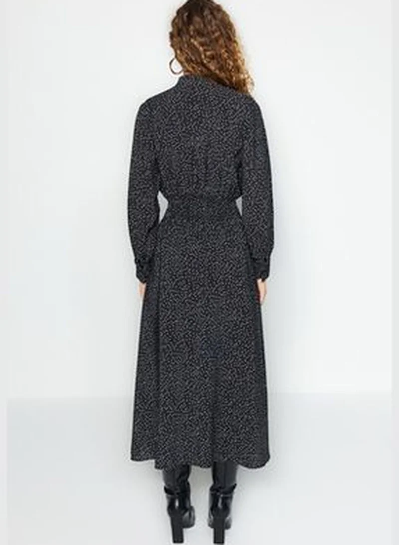 trendyol Polka Dot Midi Dress