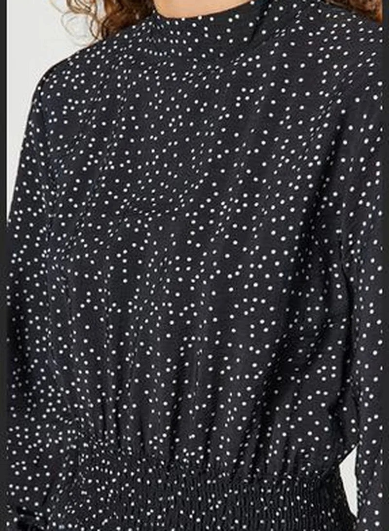 trendyol Polka Dot Midi Dress