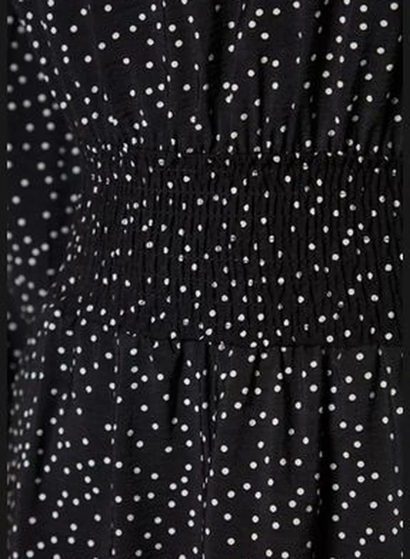 trendyol Polka Dot Midi Dress