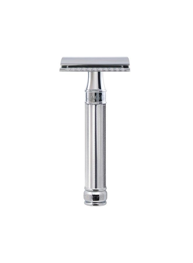 Edwin Jagger Double Edge Safety Razor Regular Handle Knurled - Image 1