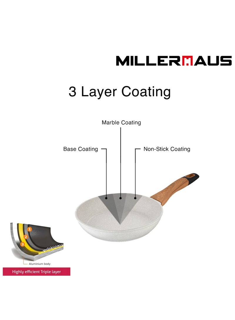 MILLERHAUS FRYPAN Ø26X5.0CM FORGED ALU INDUCTION - Image 5