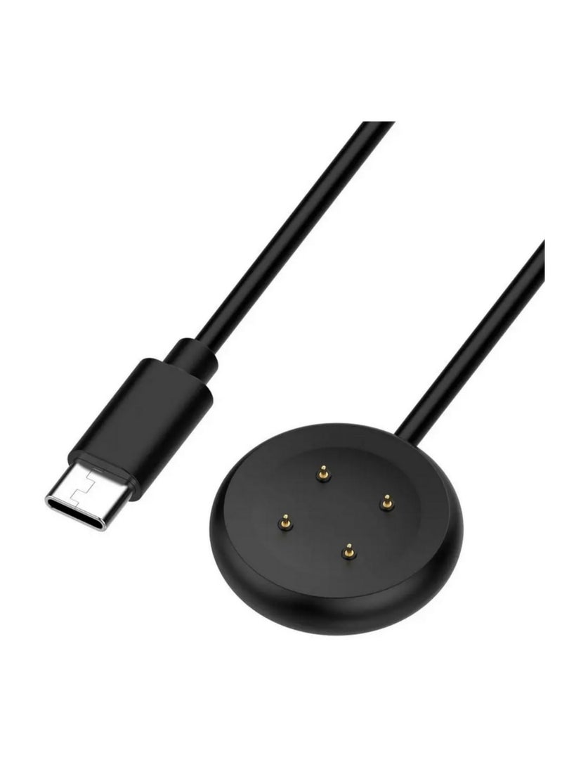 شاحن ساعة 1M لساعة جوجل بيكسل 2، واجهة Type C، شاحن سريع، محول شحن لساعة ذكية، كابل شحن مغناطيسي محمول، شاحن Type C - Image 2