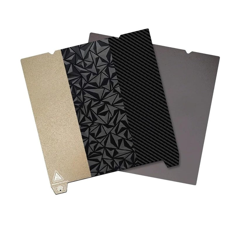 لوحة بناء من الفولاذ الربيعي PEI PET مقاس 235x235 مم لطابعة Creality Ender 3 S1 S1 Pro V3 SE ثلاثية الأبعاد - Image 2