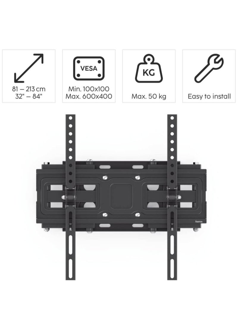 TV Wall Bracket 165 cm (65") Scissor Arms Black - Image 2