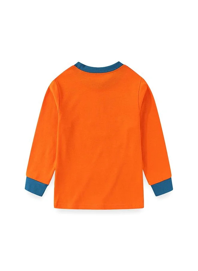 babyqlo Roar T-Rex Glow-in-the-Dark PJs for Boys