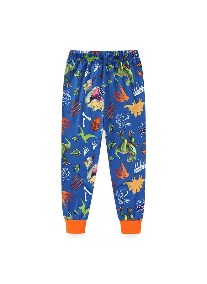 babyqlo Roar T-Rex Glow-in-the-Dark PJs for Boys