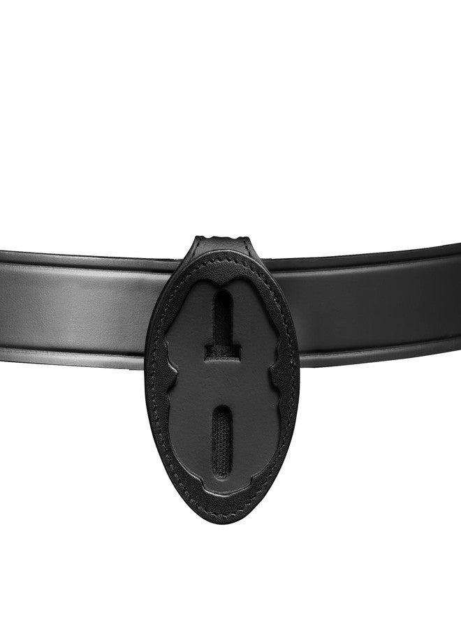 Perfect Fit Shield Wallets US Army Military Police MP Belt Badge Holder with Neck Chain and Belt Clip Black Leather (Cutout 464) - Image 5