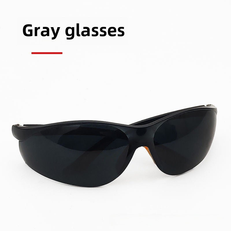 Generic Cycling Windproof Anti-Dust Safety Goggles Gray
