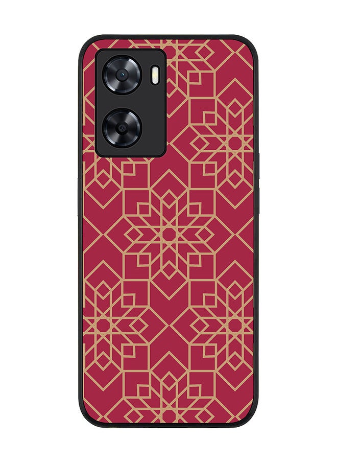 Stylizedd Rugged Black edge case for Oppo A57 4G/Oppo A77 4G/Oppo A77s Slim fit Soft Case Flexible Rubber Edges Anti Drop TPU Gel Thin Cover - Ottoman Art  - Image 1