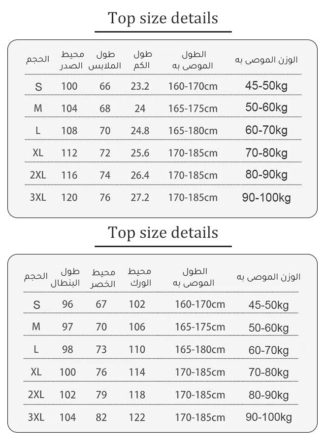 مجموعة رجالية صيفية عصرية: تيشيرت وشورت مريحة مصممة للتهوية والراحة القصوى قابلة للتمدد وصديقة للبشرة مع جيوب عملية مناسبة للمقاسات من M إلى XXXL - Image 5