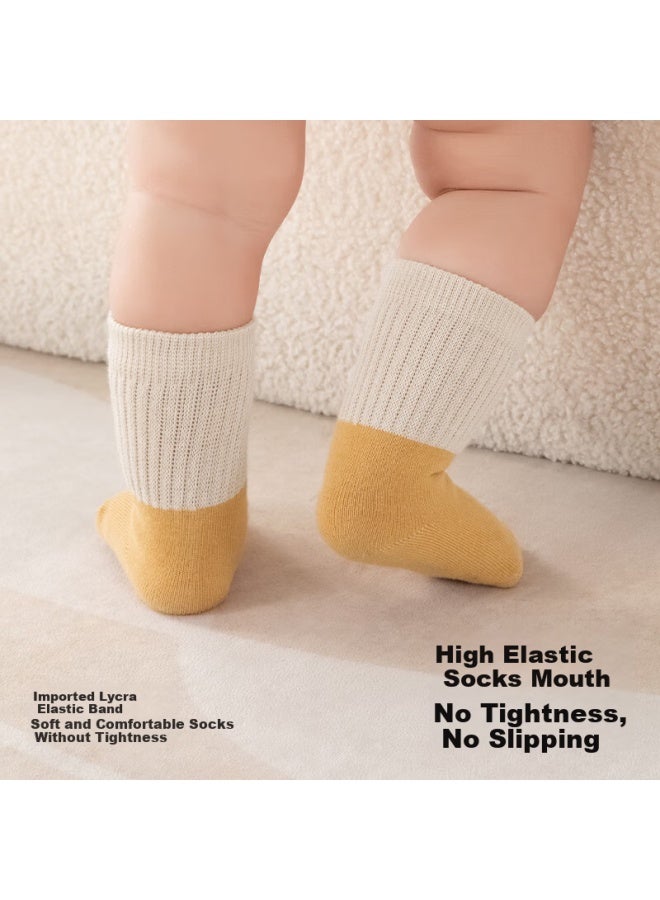 Beptides Beipes Baby Socks Spring And Summer New Born Baby Seamless Mid-tube Socks For Boys And Girls Children Breathable Cool Socks - Image 5