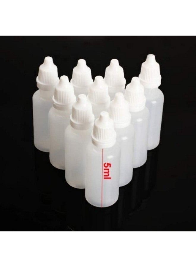 DIY Crafts Design No # 7, Pack Of 10 Pcs, 10 Ml White Plastic Empty Squeezable Dropper Bottles F (Design No # 7, Pack Of 10 Pcs) - Image 2