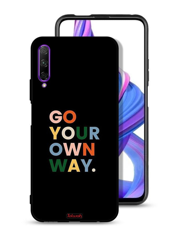Tolwak Honor 9X Pro Protective Case Cover Go Your Own Way - Image 1