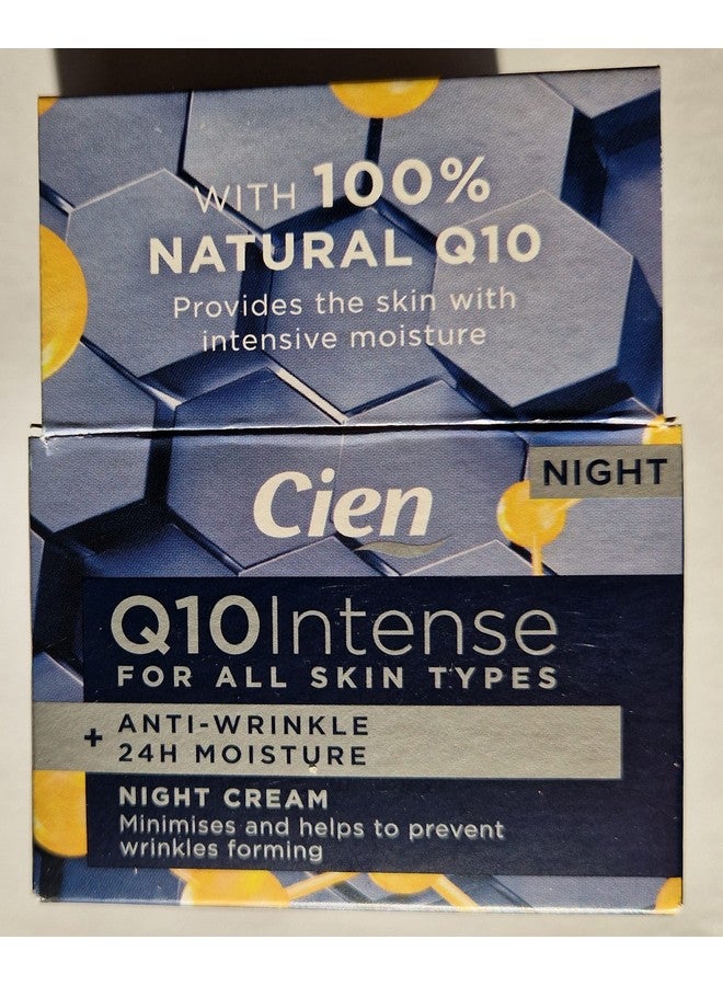 Cien Anti-Wrinkle Night Cream with Q10, Hyaluronic Acid and Vitamin E 50ml - Image 5
