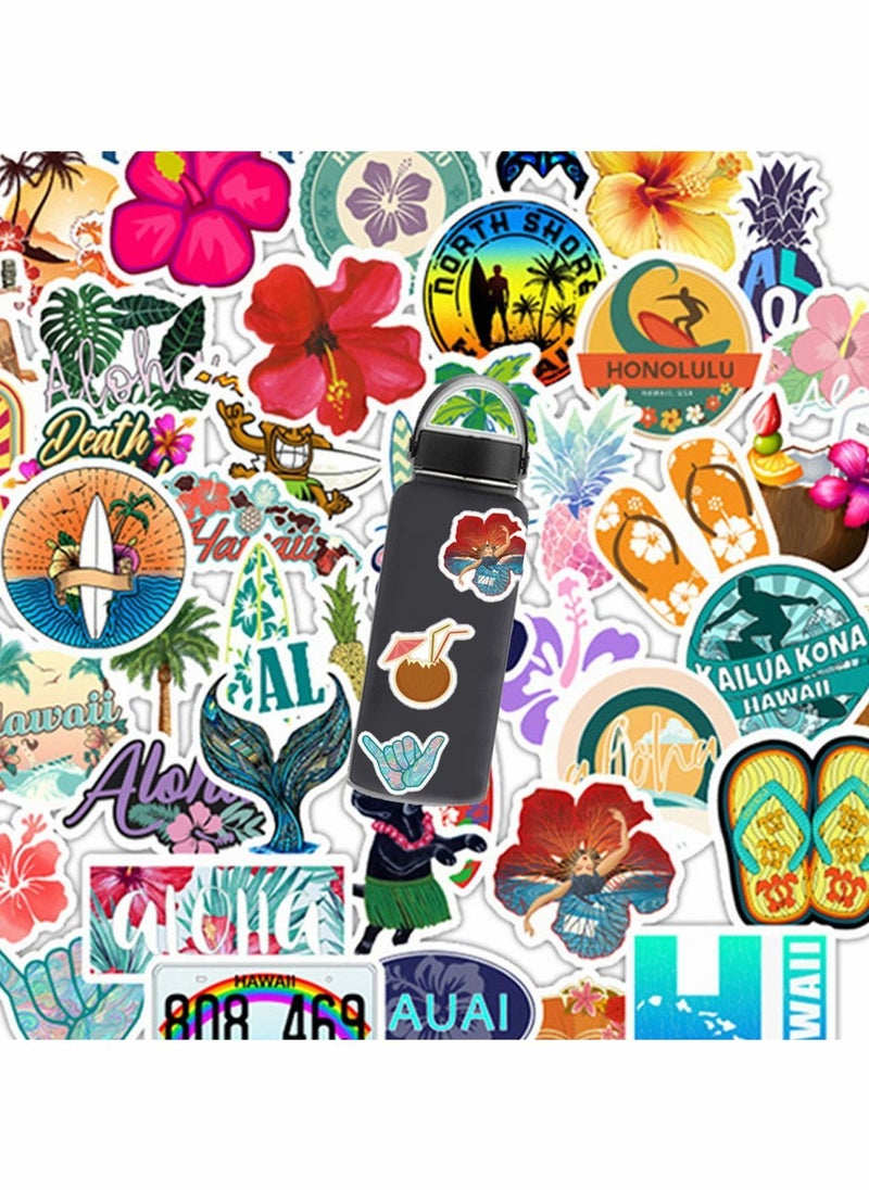 Loquat 100Pcs Colorful Cute Stickers Waterproof Funny Vinyl for Hydro Flask Water Bottle Laptop Skateboard Computer Kids Teens Girls Aesthetic Packs  - Image 1