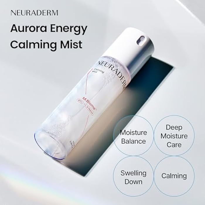 NEURADERM Calming Mist, Soothing Hydrating Facial Spray Makeup Fixer for All Skin Types with Ceramide to Restore Skin Barrier and Reduce Puffiness (100ml, 3.38 fl.oz) - Image 2