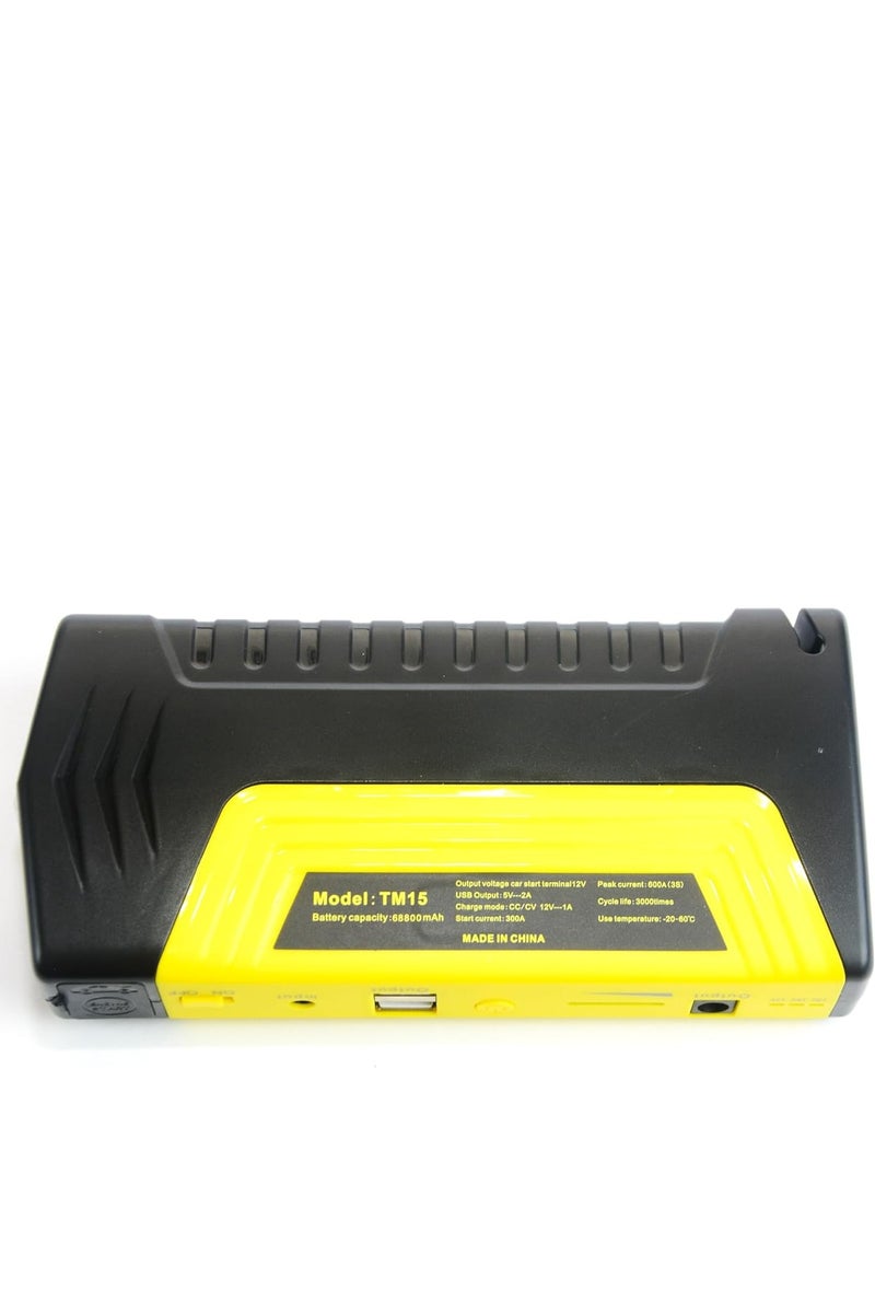 Car Jump Starter, 19V 50 WH Super Capacitor Jump Starter 68800 mAH, Super Safe, with Carrying Case - Image 3