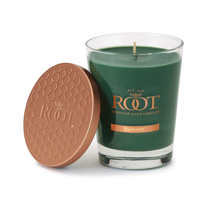 Root Candles Holiday Scented Candles Honeycomb Veriglass Premium Handcrafted Beeswax Blend Candle Large Bayberry