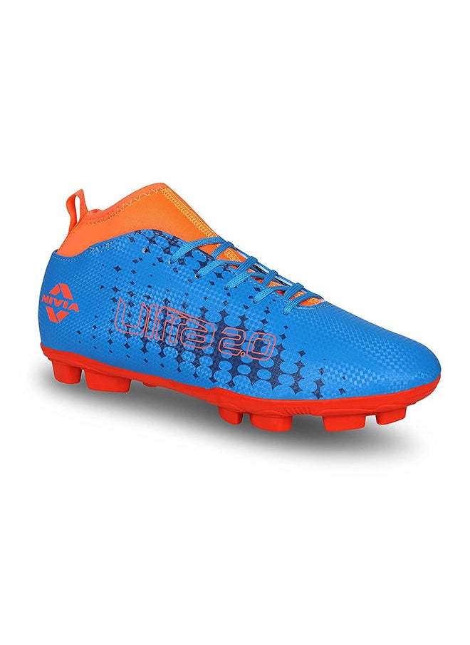 Nivia - Ultra 2.0 Football Shoes for Men | 1398BO07 | Size : 7UK / 8US / 41 EU |Material type : Synthetic | Closure Type : Lace up | Lightweight and Comfortable Grip - Image 1