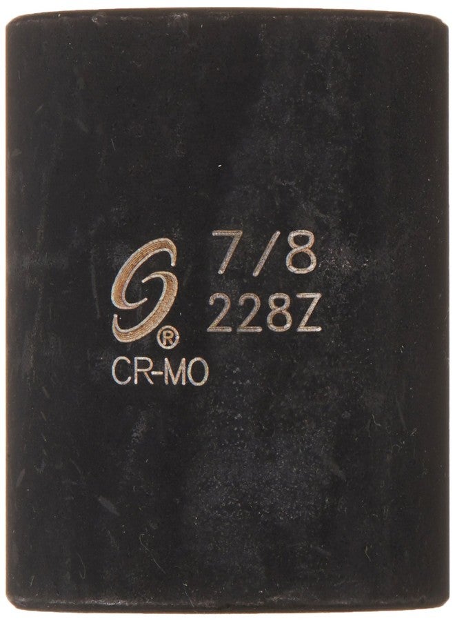 Sunex Tools مقبس صدمات Sunex 228z بقطر 1/2 بوصة و7/8 بوصة و12 نقطة - Image 2