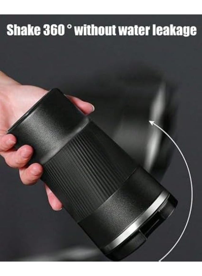 H.F.J HFJ Stainless Steel Coffee Mug – Double-Walled Insulated Travel Cup with Leak-Proof Lid & Non-Slip Grip – Perfect for Hot & Cold Beverages on the Go (510 ml) - Image 4