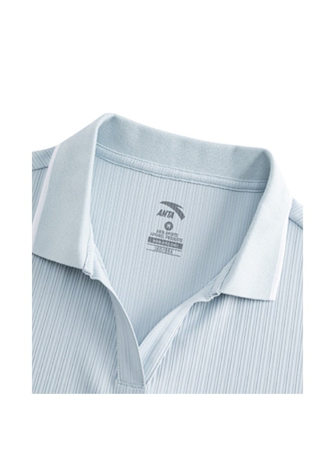 ANTA Women’s Cooling Slim-Fit Sports Shirt/IceSilk Polo/IceSkin Technology · Antimite Protection · Flattering Fit - Image 5