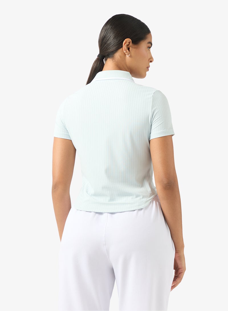 ANTA Women’s Cooling Slim-Fit Sports Shirt/IceSilk Polo/IceSkin Technology · Antimite Protection · Flattering Fit - Image 2
