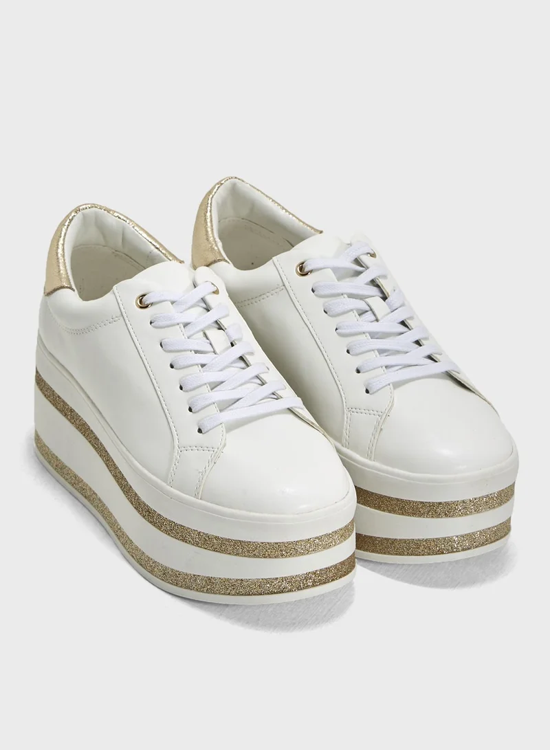 CALL IT SPRING High Flatform Lace Up Shoe