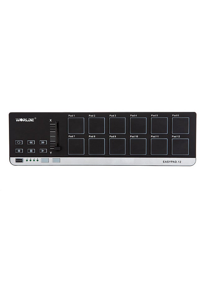 EasyPad.12 Portable Mini USB 12 Drum Pad  MIDI Controller